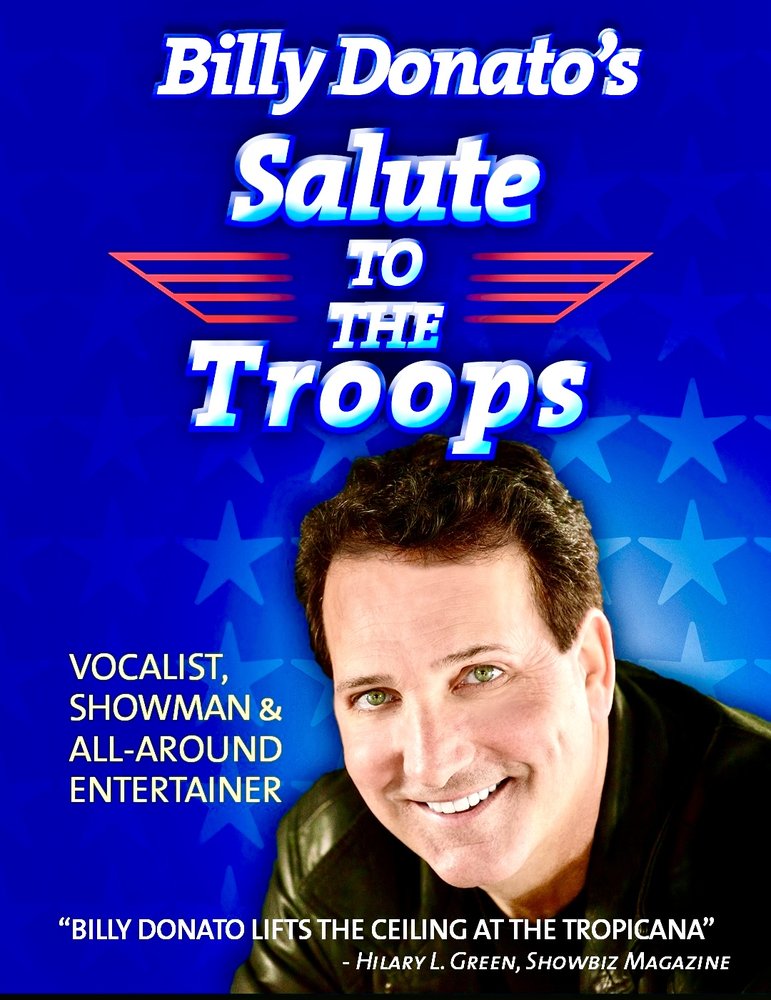 Billy Donato's Salute to the Troops poster